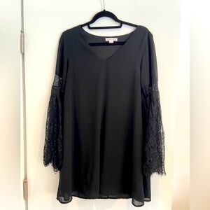 Black cocktail dress